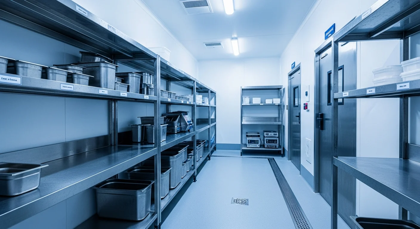 Commercial kitchen cold room in Sydney