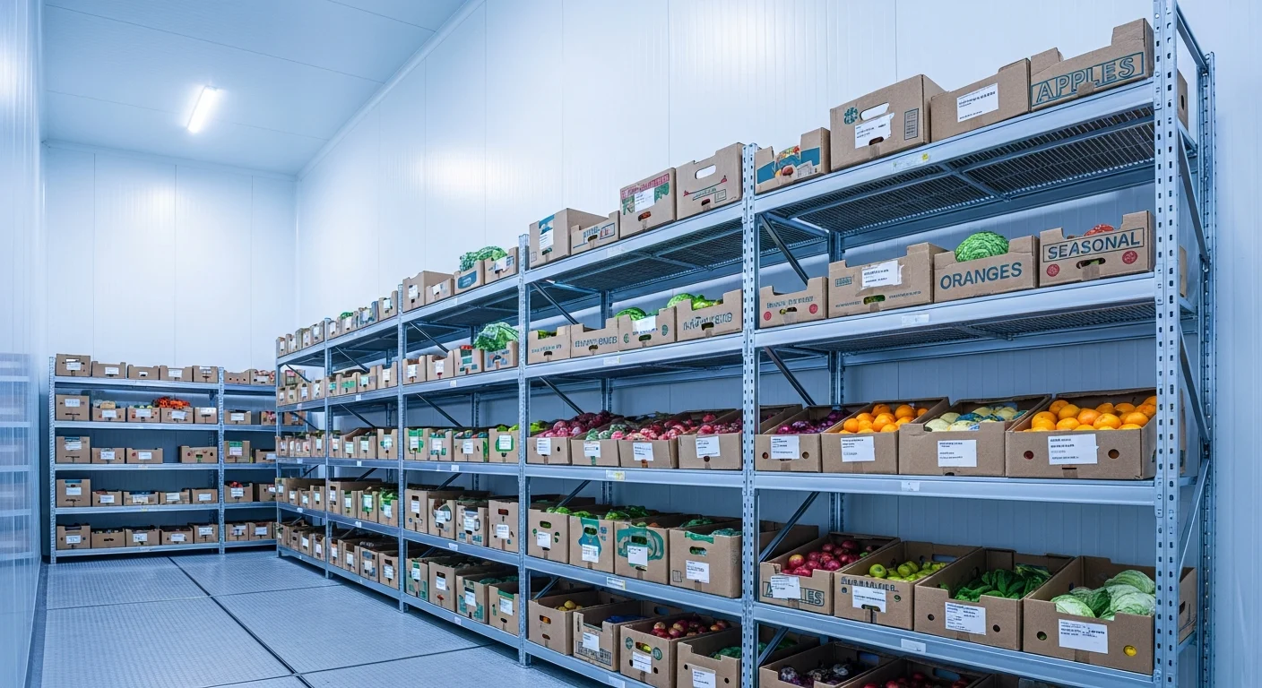 Walk-in cool room for an Adelaide food business